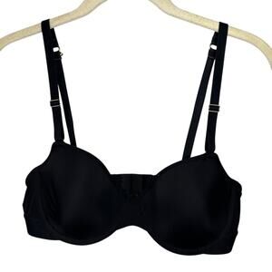 Lively Black Underwire T-Shirt Bra Women's 34C